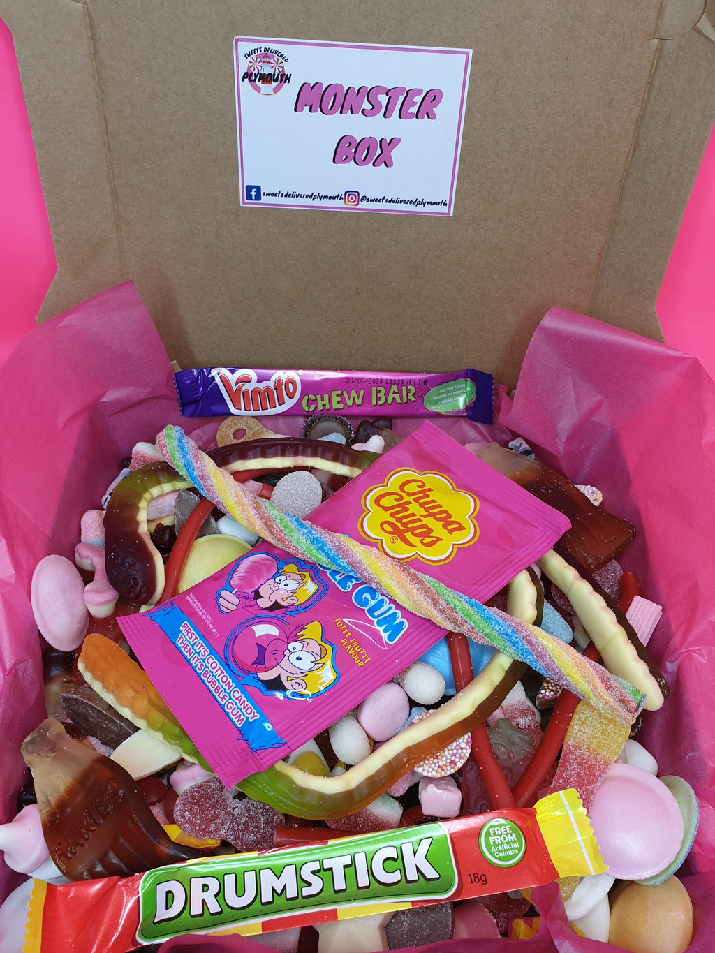 monster pick and mix sweet box