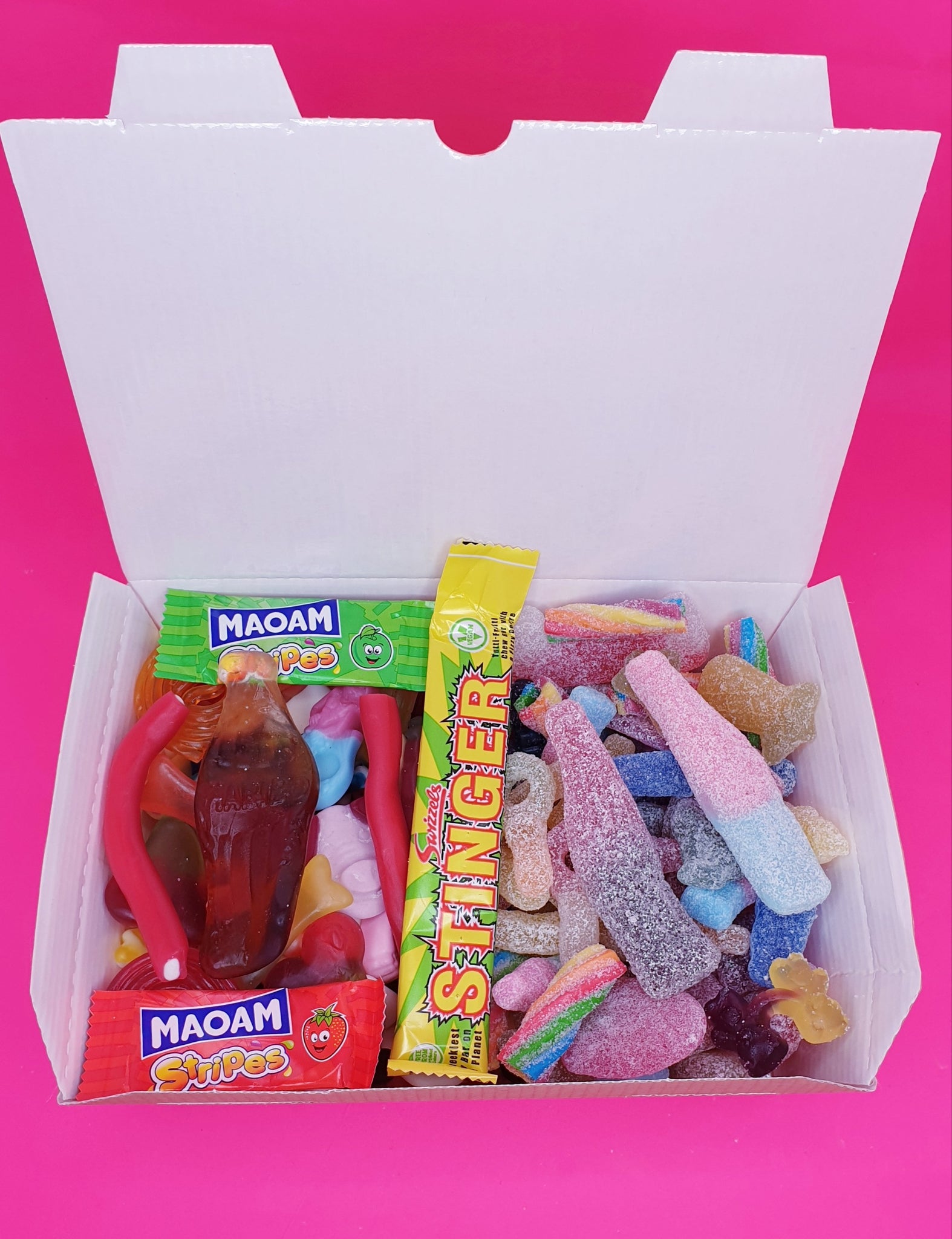 sweet & sour pick and mix sweet box 