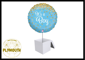 Boxed Balloon & Sweet Bundle