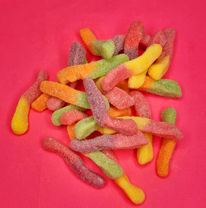 Fizzy Neon Worms