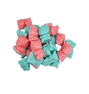 Bubblegum pigs, Bubblegum flavour gummy pig sweets