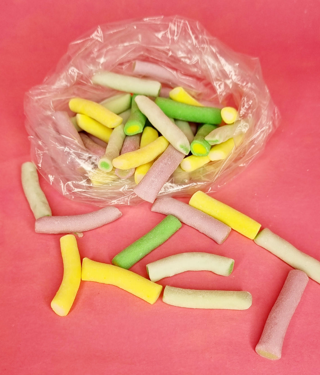 Rhubarb and custard Sticks