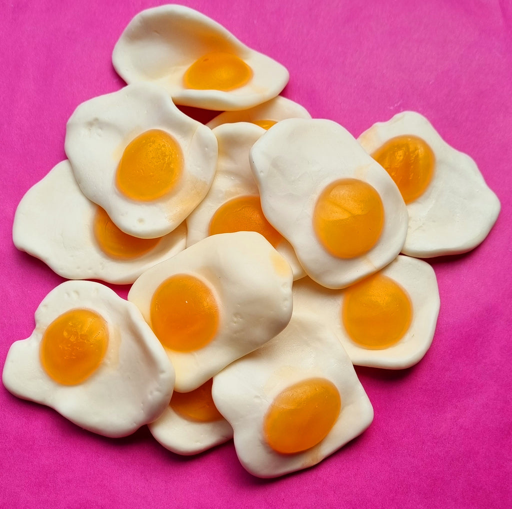 Giant Gummy Fried Eggs