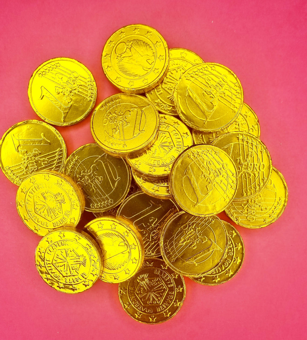 Chocolate Flavour Gold Coins